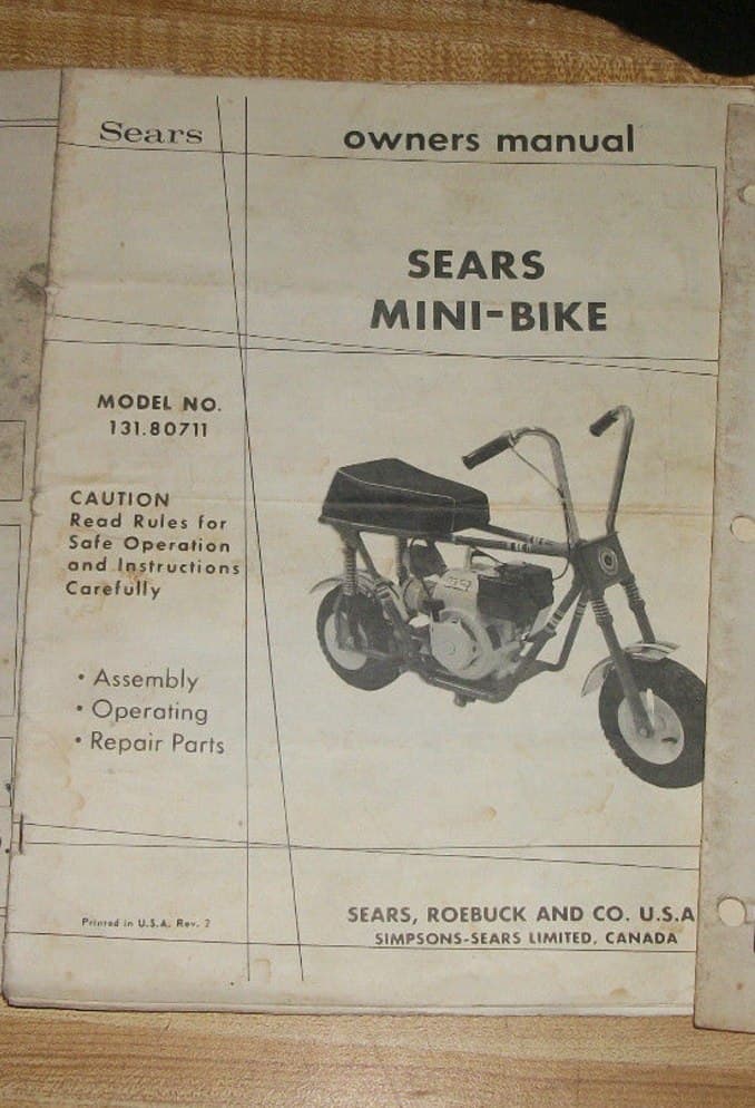 803.80711 Sears Runabout Bird Engineering