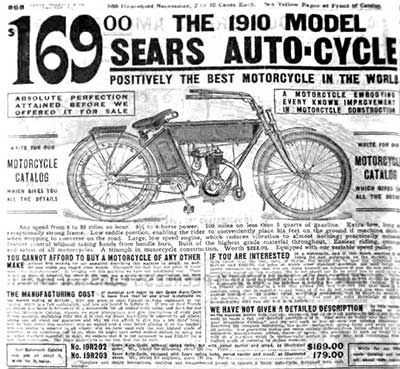 The 1910 Model Sear Auto-Cycle