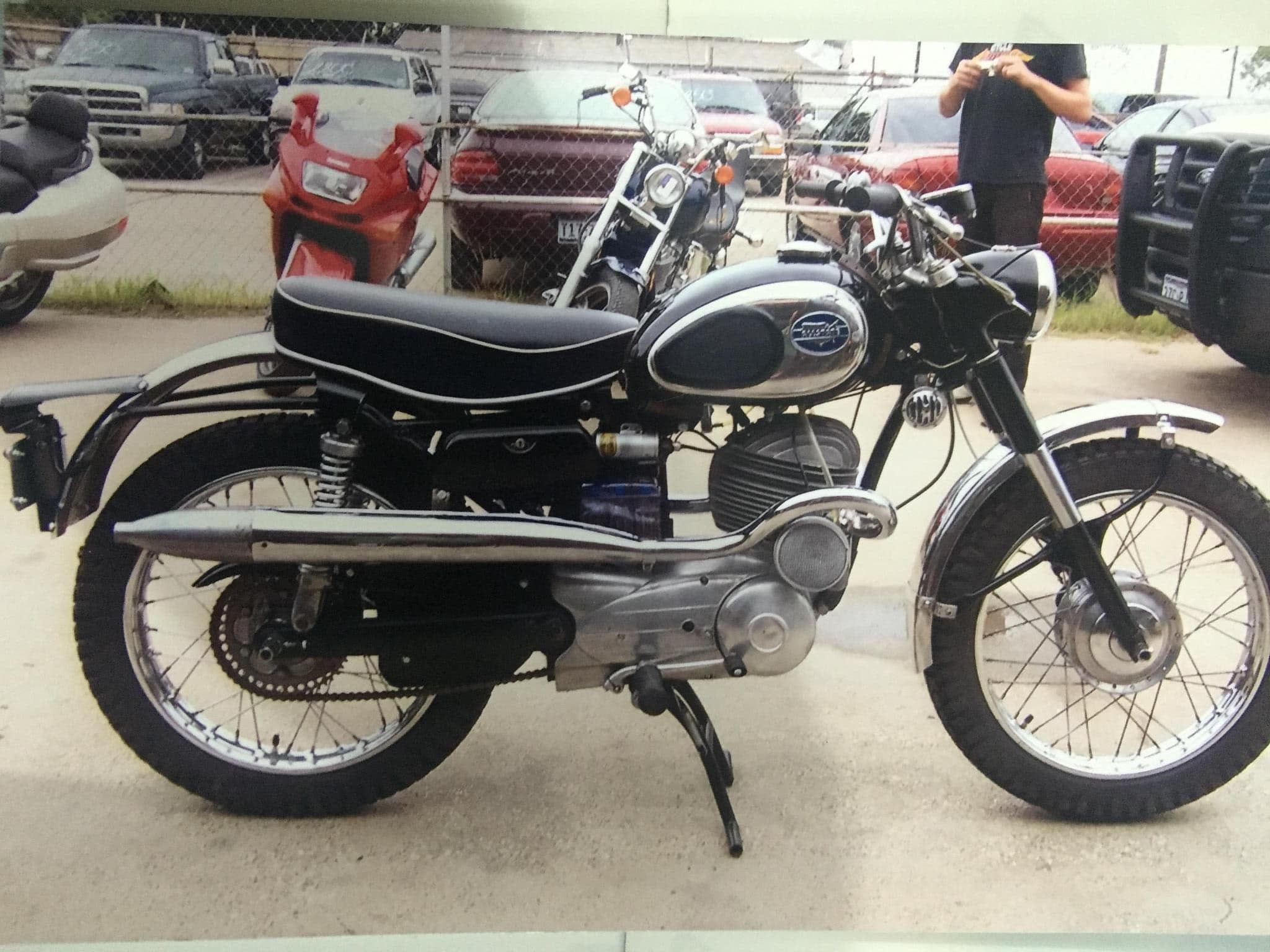 810.94200 Allstate Scrambler  Motorcycle