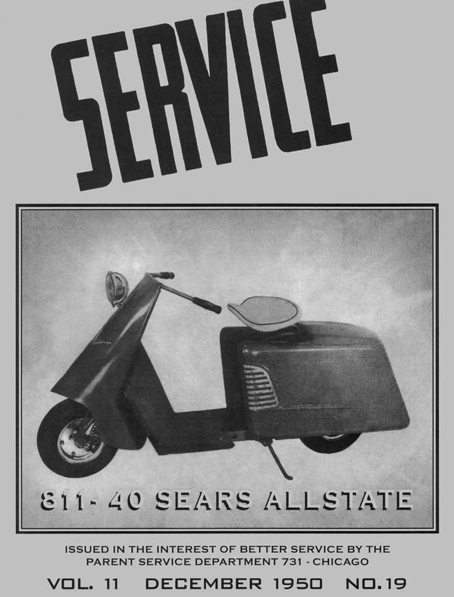 Allstate Cushman December 1950 Service Manual
