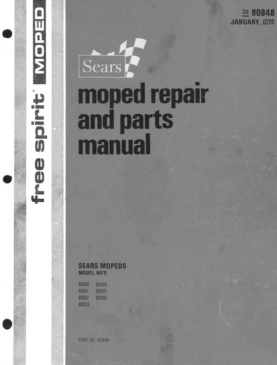 Moped Repair and Parts Manual Moped Repair and Parts Manual